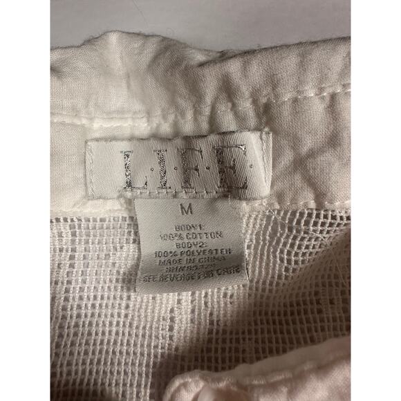 Vintage Mixed-Lace Contrast Blouse – White & Black – Size M/XL RomanticGoth - Picture 7 of 8